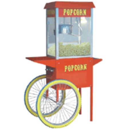 Popcorn maskine på hjul